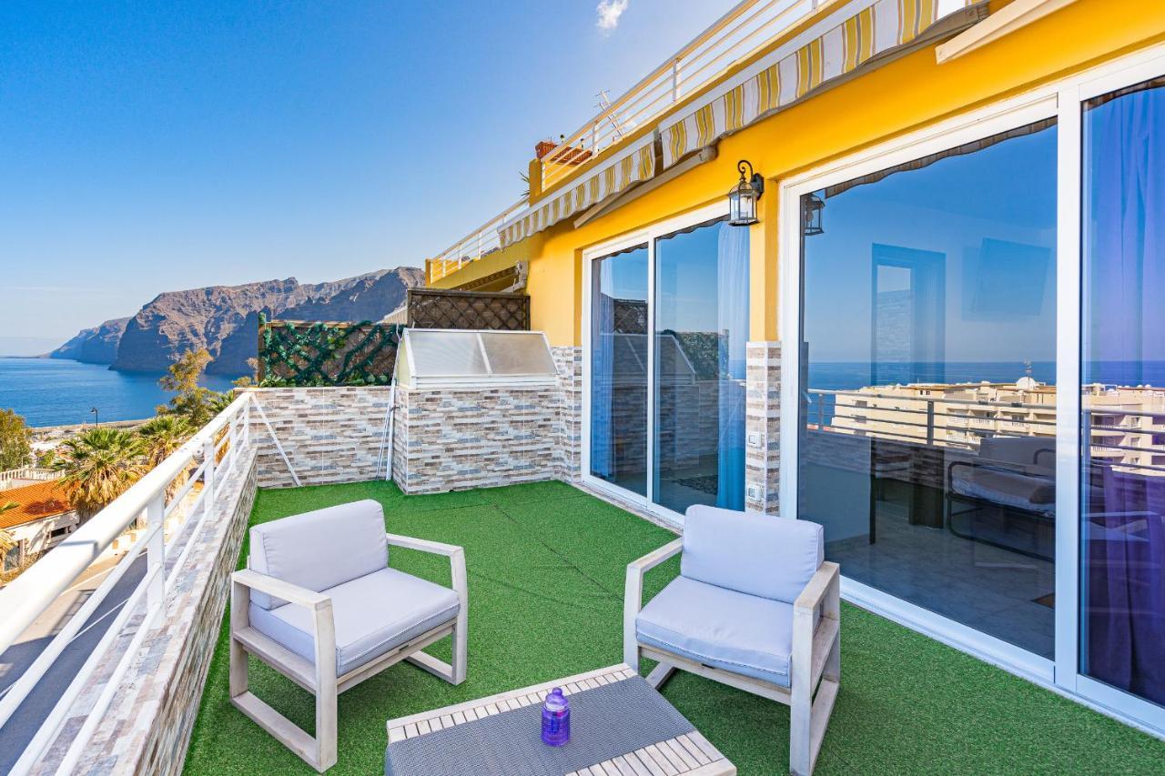 Luxury Apartment With Stunning Ocean View Puerto de Santiago  Exterior foto